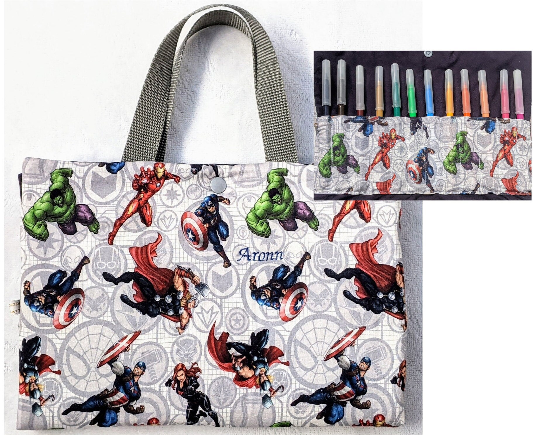 Avengers Schooltas voor kleine kunstenaar kindertekenkoffer