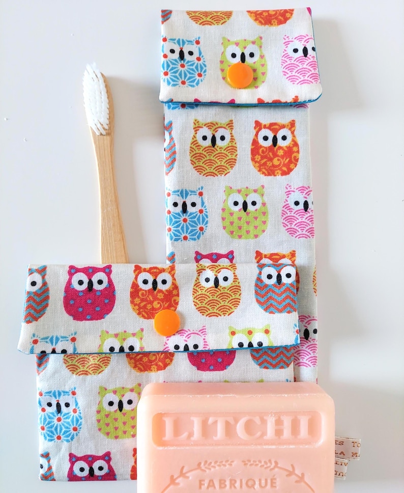 Toothpaste Case Candy Toothbrush/toothpaste Case for Children & Adults in Coated Cotton With ...
