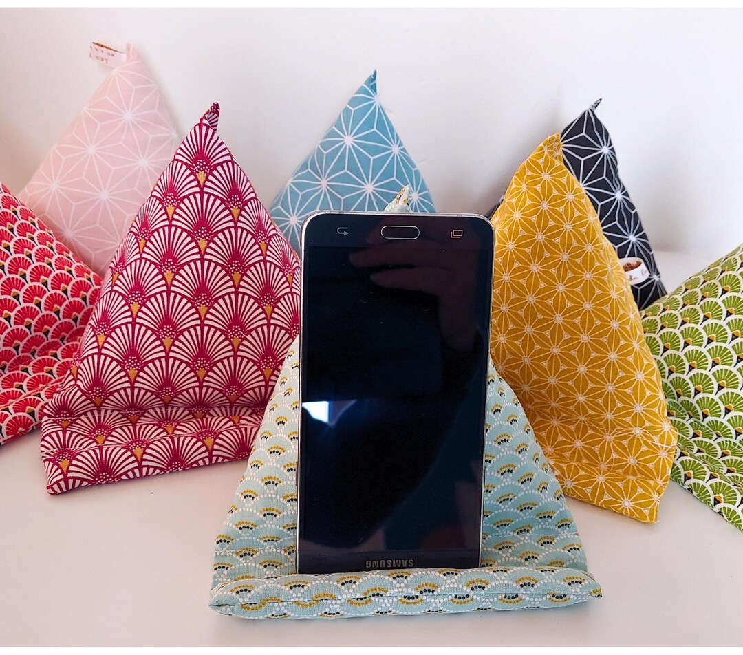 Smartphone, Tablet & E-reader Stand – Japanese Fabrics – Organic ...