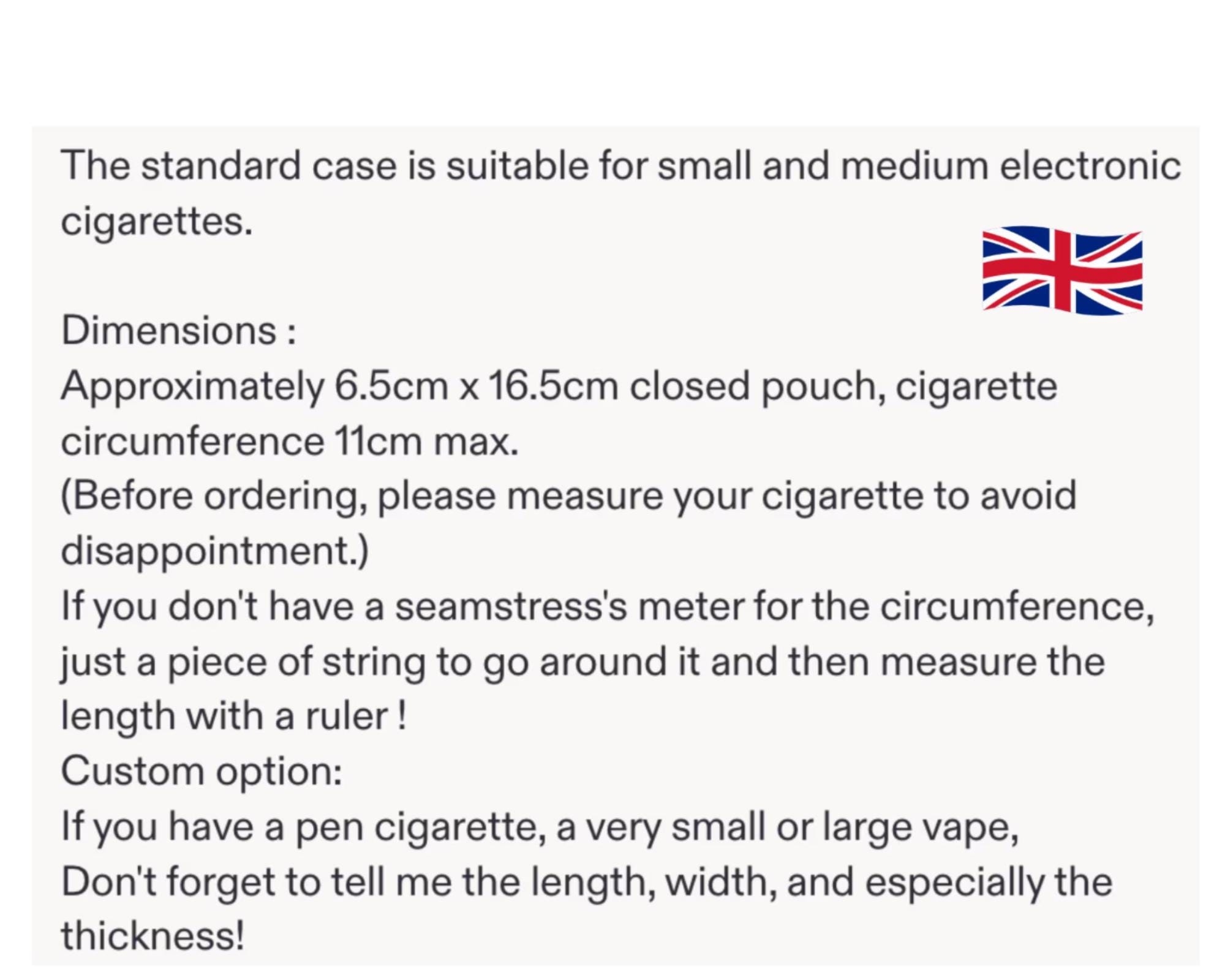 Waterproof Electronic Cigarette Case With Japanese Asanoha Pattern - Etsy