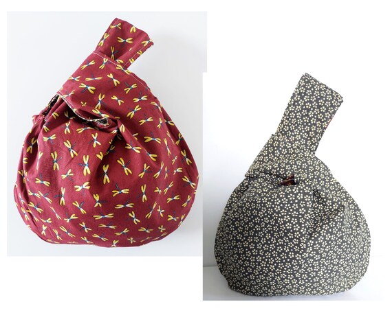 Bolso japones reversible patrones sale