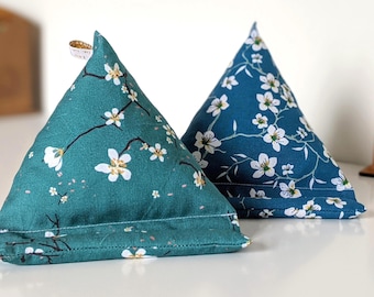 Japanese Floral Fabric Phone, E-reader & Tablet Support Cushion