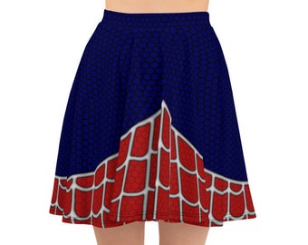 Spider Man Skater Skirt | disneybound rundisney disney world bound running disneyland cosplay costume outfit cruise activewear