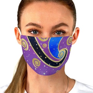 Magic Happens Minnie Face Mask Adjustable | disney disneyland minnie mouse parks cosplay costume outfit face mask