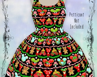 disney christmas dress womens