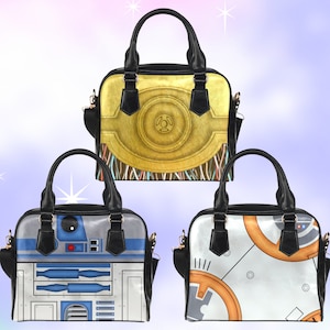 Star Wars Droid Crossbody Dome Bag | disneybound disney world bound disneyland r2d2 bb8 c3po starcruiser purse tote bag clothes apparel