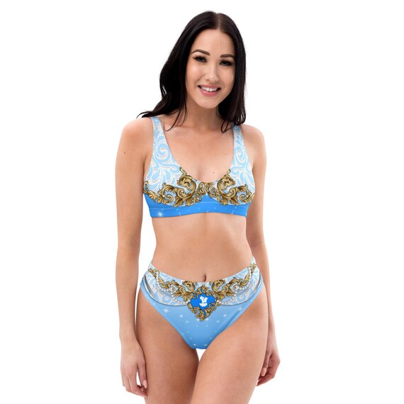 Cinderella Ornate Bikini Swimsuit XS 3XL Disneybound Disney World