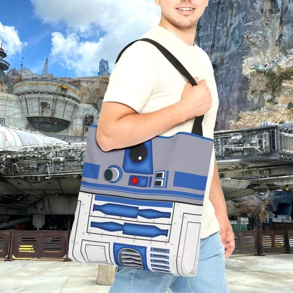 Star Wars R2D2 Soft Canvas Tote Bag | Disneybound Disney World