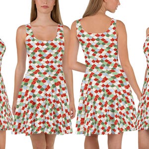 Mermaid Christmas Dress 2XS-6XL | little mermaid plus size sleeveless long sleeve shirt dress skirt long flowy dress