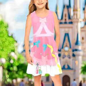 Cinderella Pink Dress | disney world disneyland bound rundisney cosplay costume cruise outfit mommy and me dress