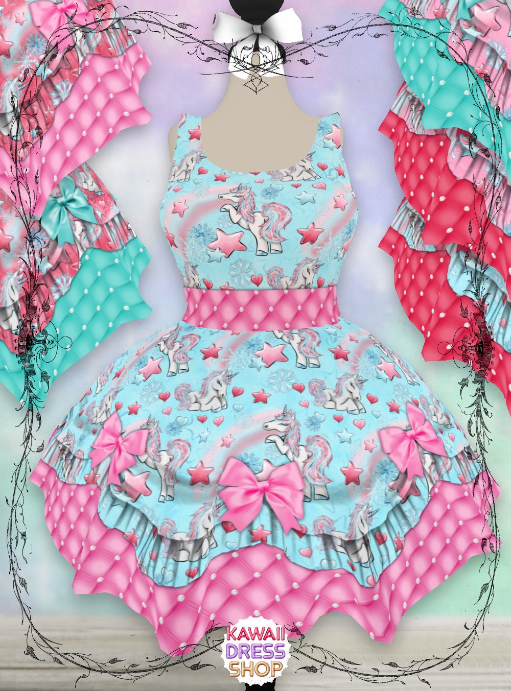 rainbows plus size dresses