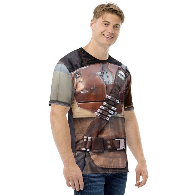 Mandalorian Mens Shirt Rash Guard Disney World Disneyland Rundisney