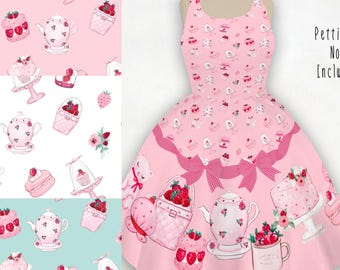 Strawberry Collection Dress XS-3XL | kawaii pastel yume fairy kei sweet lolita jfashion strawberry aesthetic jsk dress