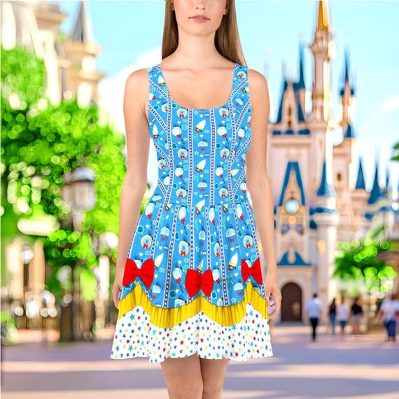 Donald Duck Desserts Dress | Mommy and Me Run Disney World Disneyland  Snacks Family Group Running Marathon Cosplay Costume Outfit - Etsy Ireland