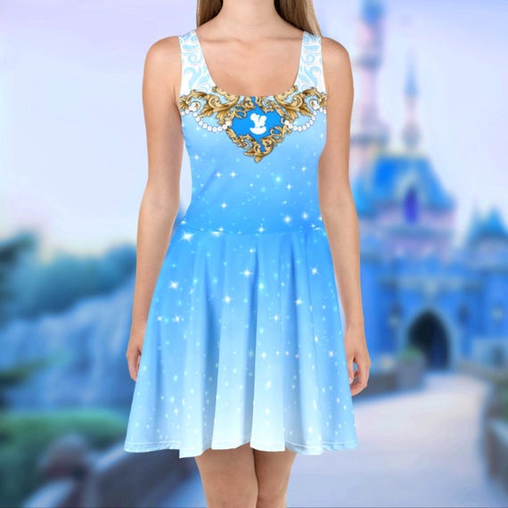 Cinderella Ornate Dress | Run Disney World Disneyland Theme Parks Princess  Family Group Mommy and Me Running Marathon Cosplay Costume - Etsy