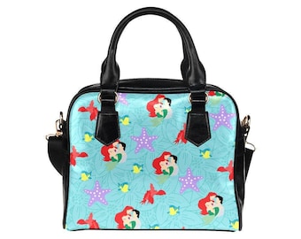 Ariel Starfish Crossbody Dome Bag | disney world disneyland little mermaid tote shoulder cross body bag purse apparel clothes