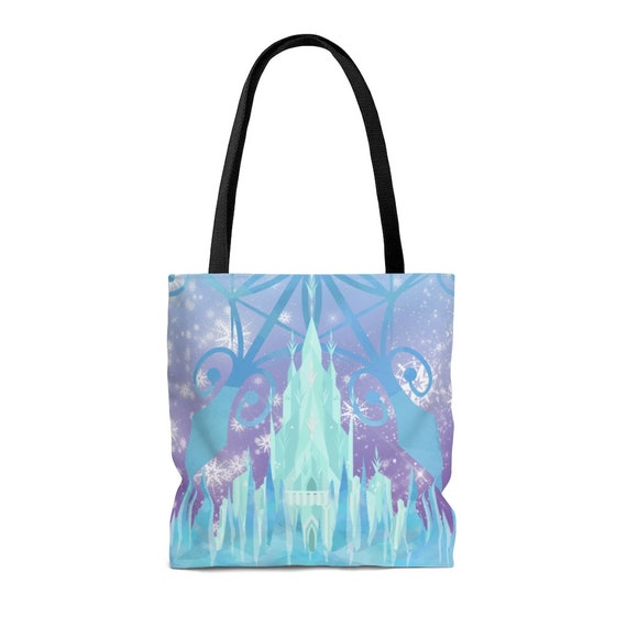 Frozen 2 Elsa Castle Soft Canvas Tote Bag disneybound disney elsa castle cosplay outfit backpack diaper tote bag handbag purse gift