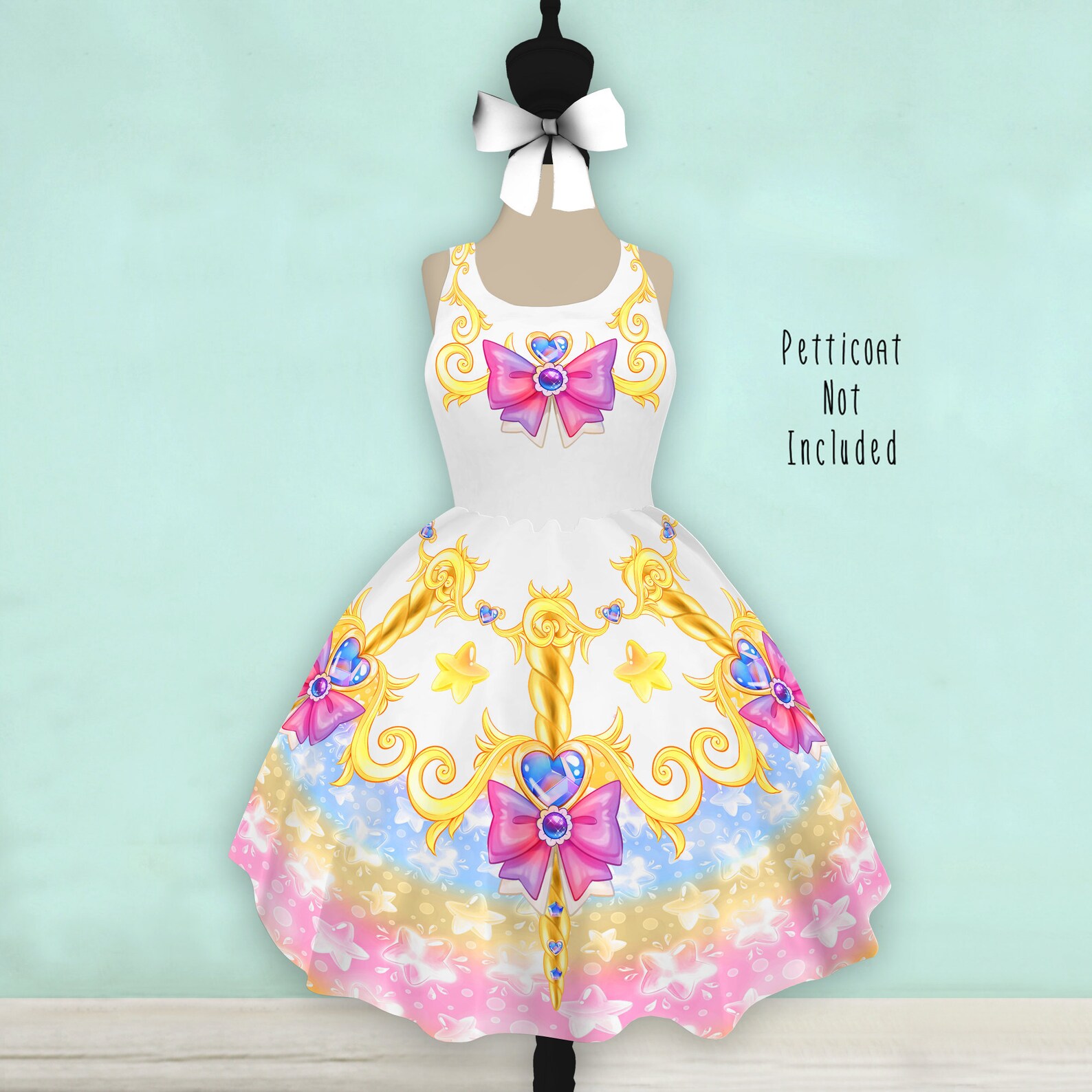 Magical Girl Dress S5XL plus size lolita pastel mahou Etsy