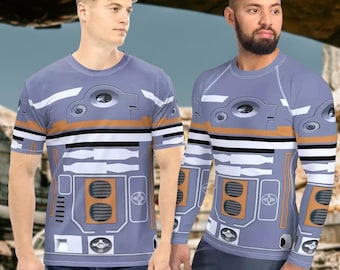 Galactic Starcruiser SK-620 Droid Mens Shirt Rash Guard | disney world bound parks rundisney star wars cosplay costume outfit