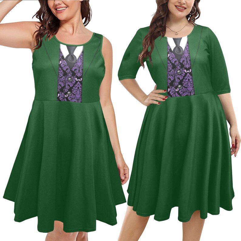 Haunted Mansion Grave Digger Midi Dress Disneybound Disney Etsy