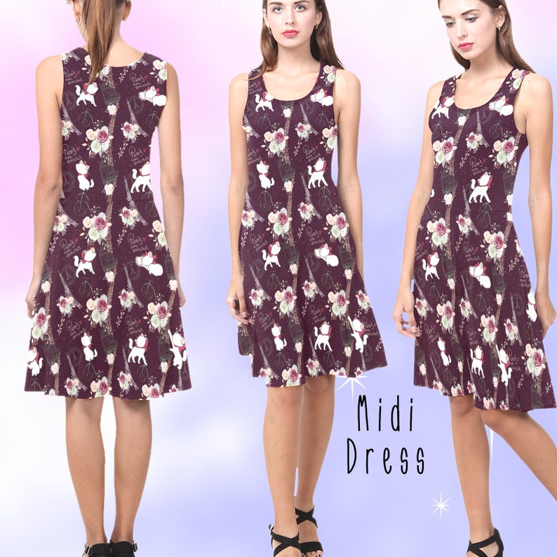 disneybound disney marie cosplay dress disney cat lover disney aristocats marie aristocats RUSH OPTIONS Marie Autumn Paris Dress S-5XL