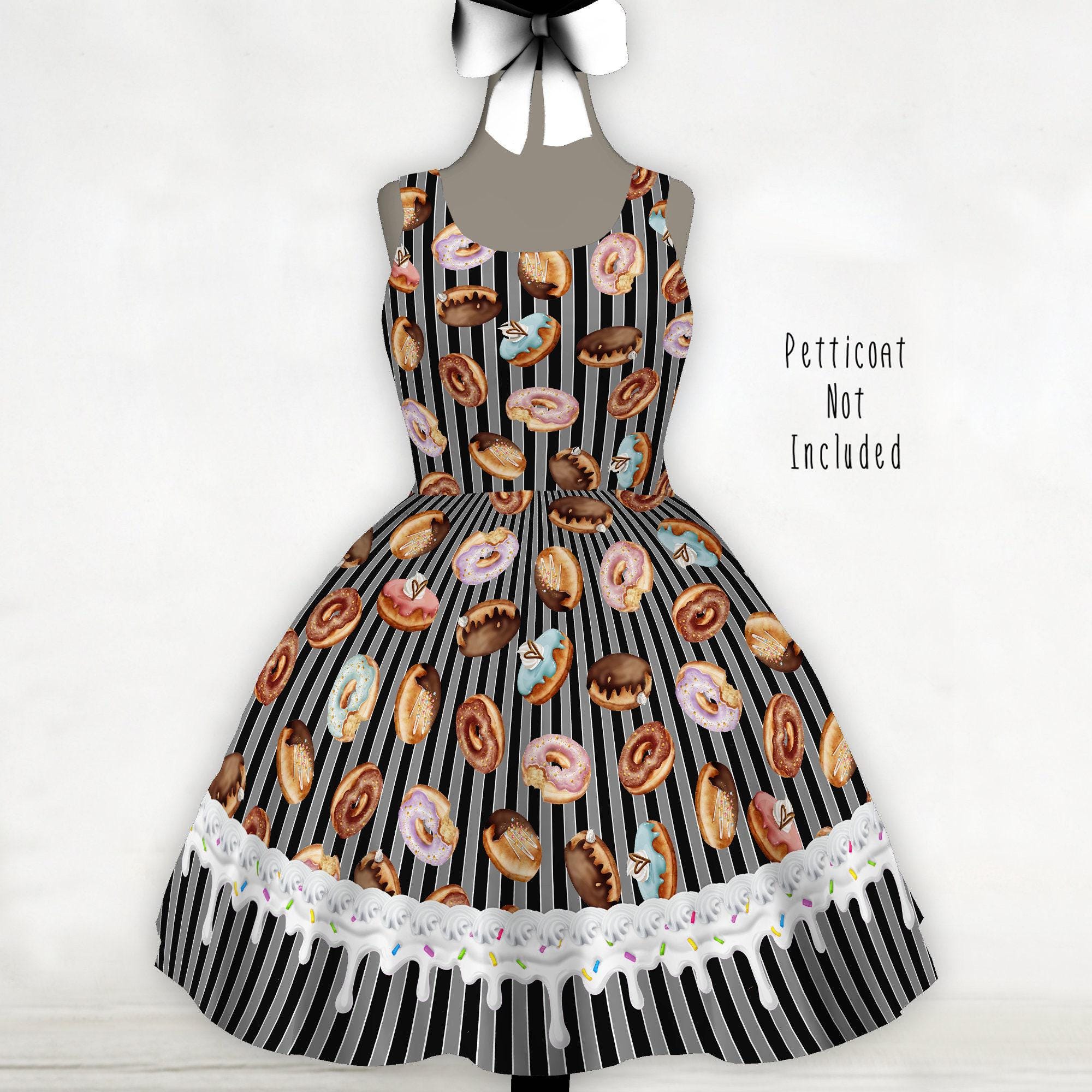Melty Donut Dress Pastels | Lolita Pastel Mahou Decora Cult Party