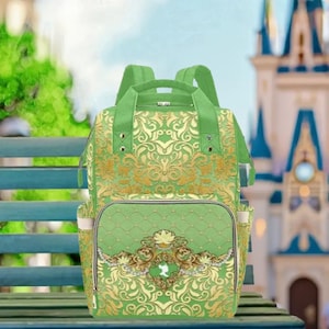 Tiana Ornate Diaper Backpack | disney world disneyland baby princess and frog costume cosplay backpack shoulder tote bag