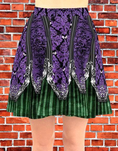 Discover Haunted Mansion Skater Skirt
