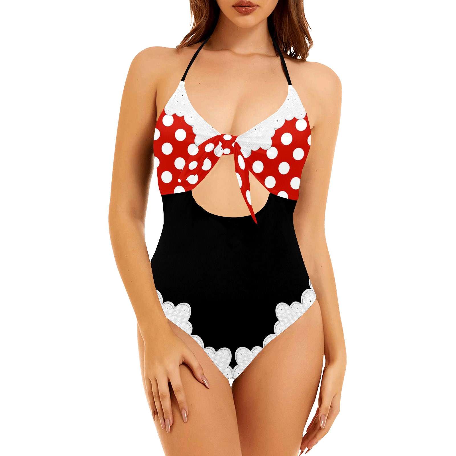 Retro Bathing Suits Women Brazilian Flat-Chested Bikini Swimsuit Set  Beachwear Swimwear Push-Up Swimwears, Red, Small : : Clothing,  Shoes & Accessories