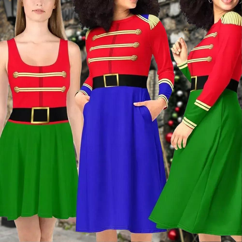 Christmas Ice Skating Dress - Etsy