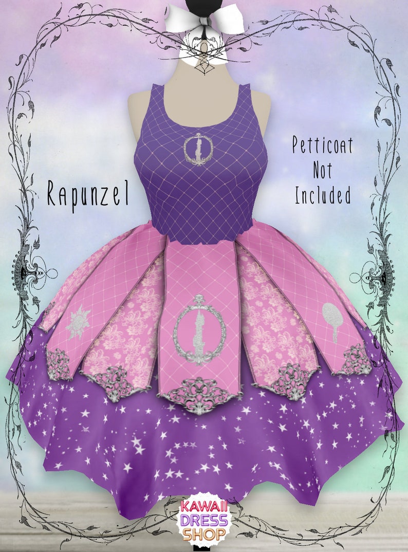 etsy rapunzel dress