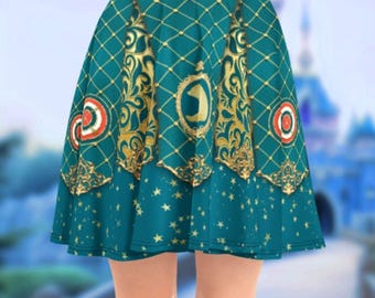 Merida Skater Skirt | rundisney disney world bound running disneyland brave cosplay costume cruise activewear clothes apparel