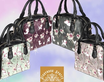 Marie Autumn Paris Faux Leather Crossbody Dome Bag | disney aristocats marie paris handbag backpack purse tote bag gift