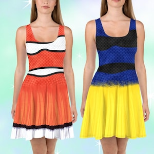 Nemo & Dory Dresses | disney world disneyland run rundisney dress fish finding family group mommy and me cosplay costume dress cruise