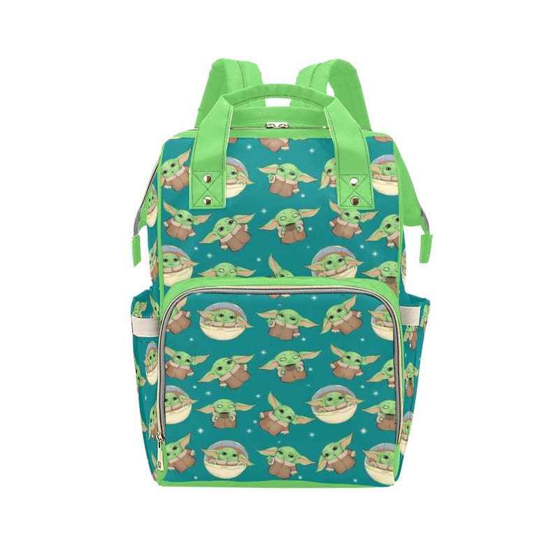 Baby Yoda Grogu Diaper Backpack Disneybound Disney World Etsy