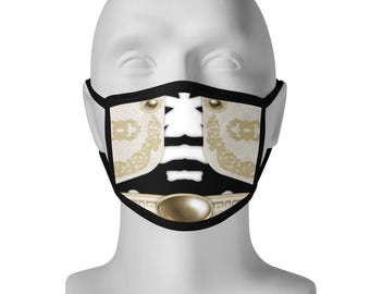 Ernesto Face Mask with Filter Pocket | cloth face mask, disney villains, disney mask, washable face mask, reusable face mask, coco cosplay