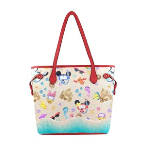 Beach Mickey Hard Canvas Tote Bag | disney world disneyland minnie mouse dooney baby diaper purse shoulder bag Bild 4