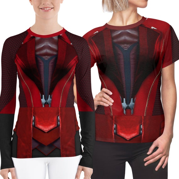 Womens Scarlet Witch Shirt Rash Guard 