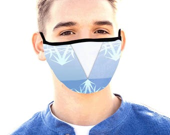 Elsa Frozen 2 Costume Face Mask with Filter Pocket | cloth face mask, frozen princess mask washable face mask, reusable face mask