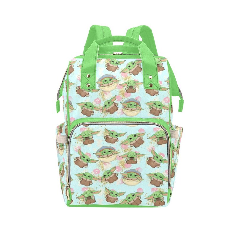 Baby Yoda Grogu Diaper Backpack Disneybound Disney World Etsy