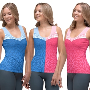 Replica Aurora Tank Top | disney world bound disneyland rundisney sleeping beauty cosplay costume outfit shirt activewear