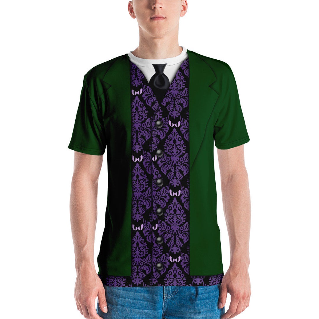Haunted Mansion Grave Digger Mens Shirt Goth Disneybound Disney World