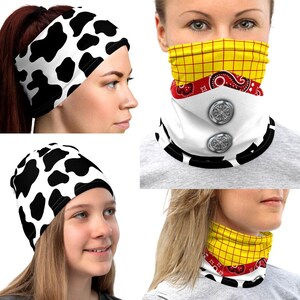 Jessie Cowgirl Beanie Neck Scarf Ear Warmer | run disney world disneyland pixar toy story family group marathon running costume cosplay