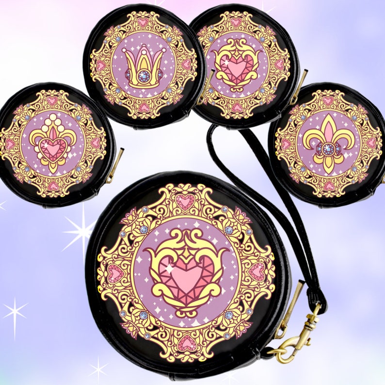 lolita bag mahou shoujo Anime Princess Jewels Wrist Bags Coin Purses sailor moon heart anime princess gift gift for lolita