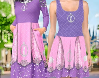 Rapunzel Dress 2XS-6XL | mommy and me run disney world disneyland tangled running marathon halloween cosplay costume cruise outfit