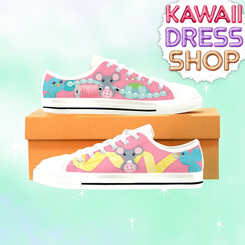 Cinderella Pink Low Top Sneakers disneybounding disney world disneyland bound parks cinderella shoes sneakers vans vacation cruise outfit image 1