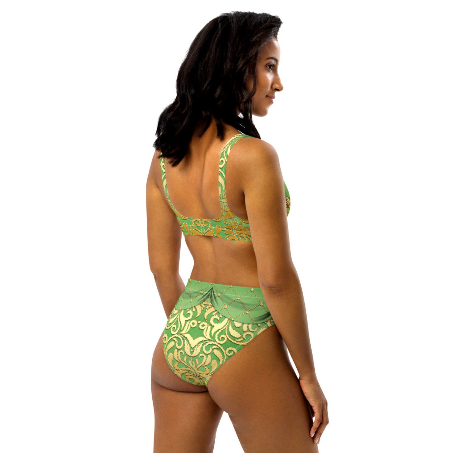 Tiana Ornate Bikini Swimsuit XS3XL Disneybound Disney World Etsy