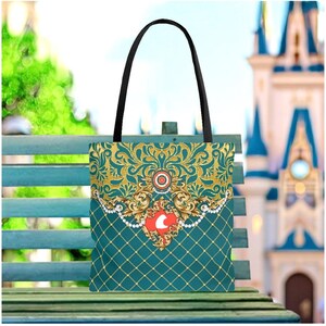 Merida Ornate Soft Canvas Tote Bag | disney bound world parks disneyland cosplay outfit backpack shoulder tote bag handbag purse