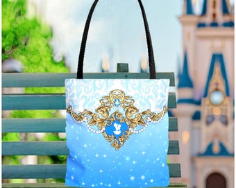 Cinderella Ornate AOP Tote Bag | disney world disneyland princess princesscore cosplay costume outfit shoulder bag handbag