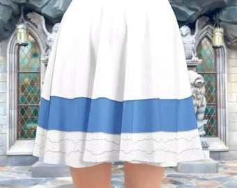 Belle Provincial Skater Skirt | run disney world bound disneyland princess marathon beauty and beast cosplay costume outfit cruise